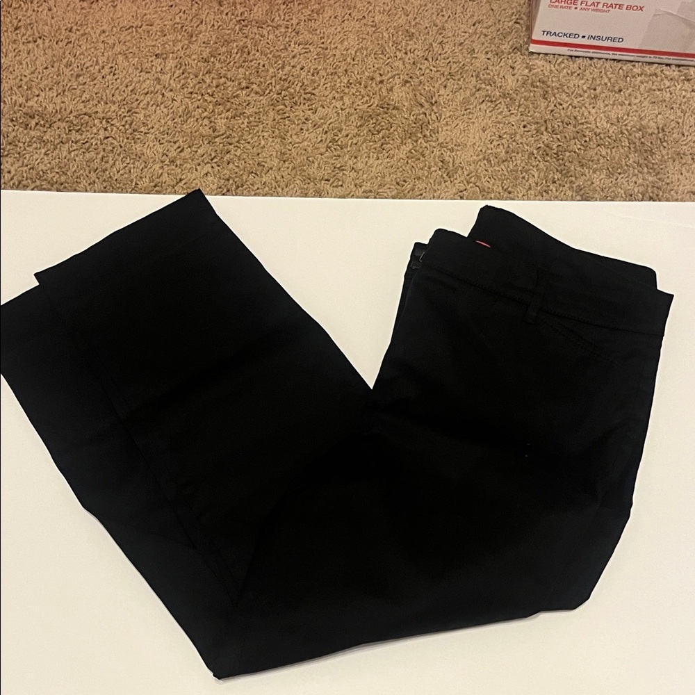 Talbots Women’s Black perfect cropped pants